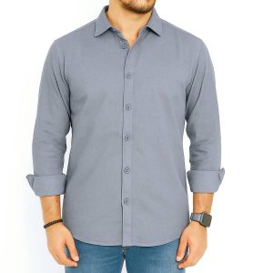 100% Oxford Cotton Shirt - Ash Color